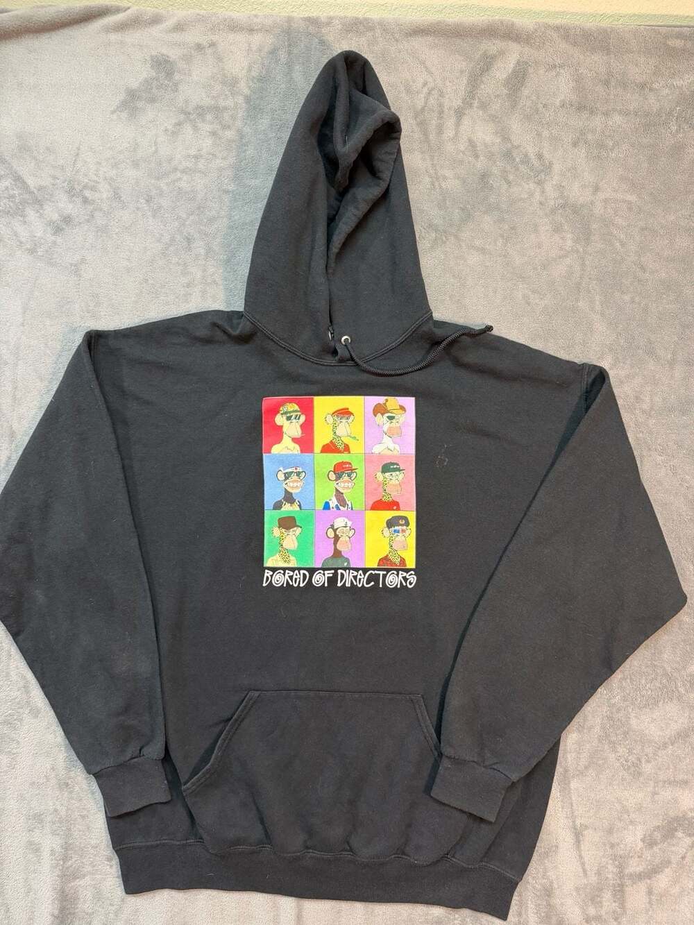 Bored of Directors Hoodie Sweatshirt Mens XL Black Bored Ape Yacht Club